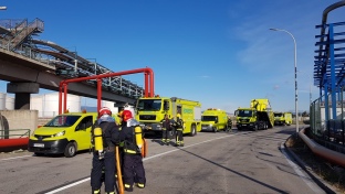 Port de Tarragona, Tepsa i Protecció Civil de la Generalitat realitzen amb èxit un exercici d’emergència al Moll de la Química