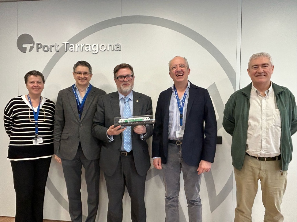 Port Tarragona es reuneix amb Grupo Jorge i Aralogic per a reforçar el transport de cereals per ferrocarril