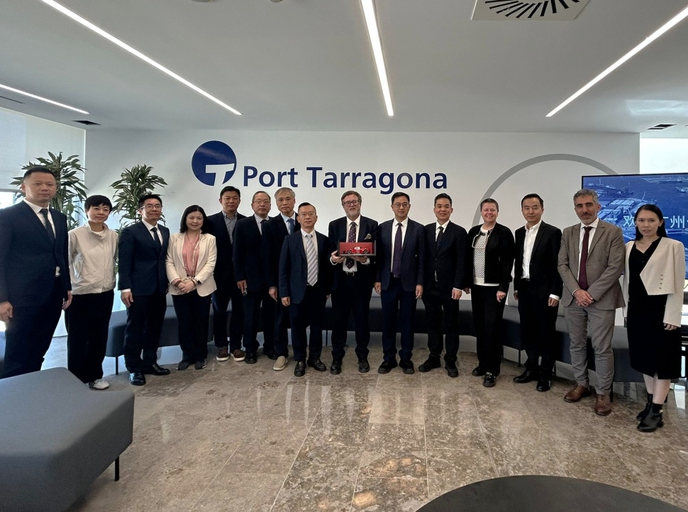 Una delegació xinesa de Guangzhou visita Tarragona