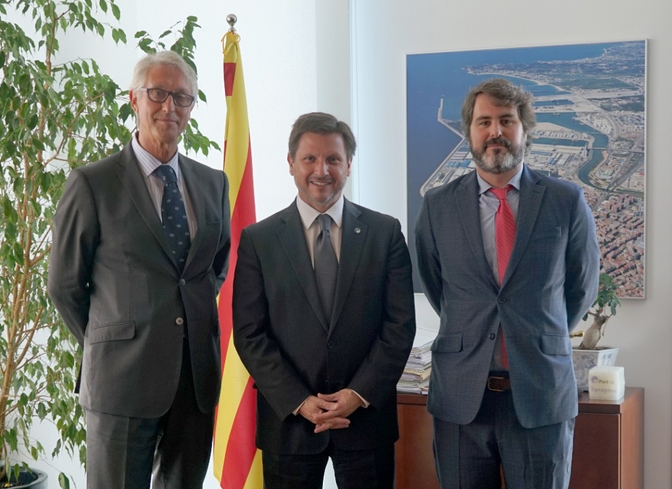 La Cámara de comercio Brasil-Cataluña se reúne con el presidente del Port de Tarragona