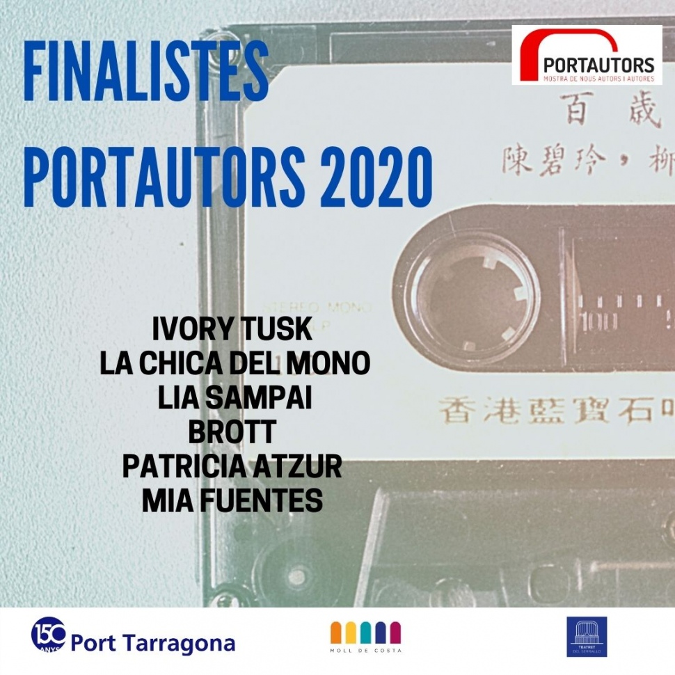 PortAutors/es 2020 publica les sis propostes finalistes de la tercera edició de la mostra musical