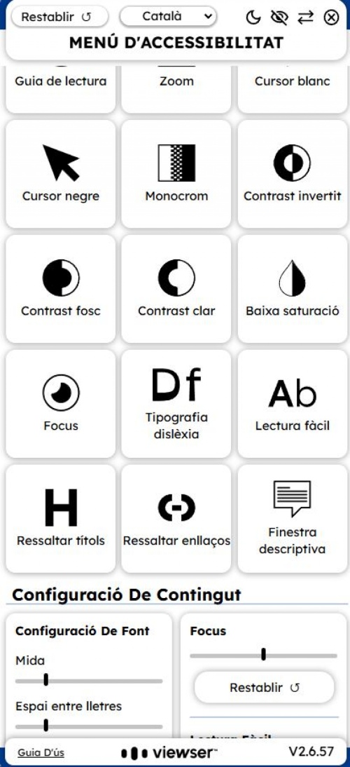 El Port de Tarragona estrena un nou espai web per facilitar l’accessibilitat digital a tots els col·lectius