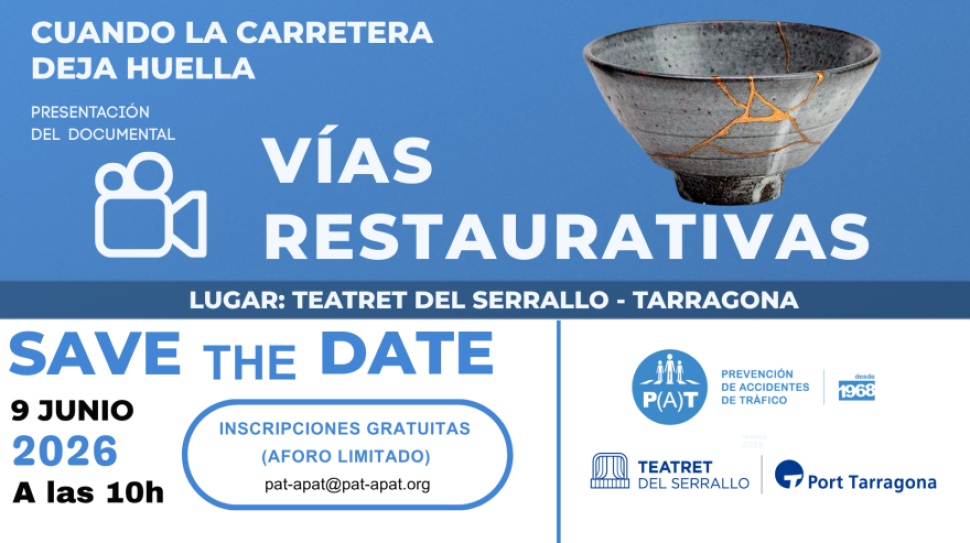 El Teatret del Serrallo acull la presentació de “Vías Restaurativas”, un documental sobre l’impacte humà dels sinistres de trànsit