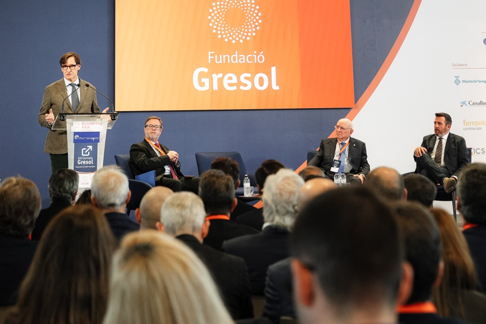 Salvador Illa inaugura la 25a Jornada GRESOL al Port de Tarragona