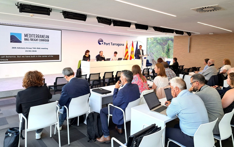 Port Tarragona acull la trobada del grup assessor per al desplegament de Corredor Mediterrani de Mercaderies