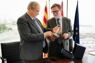 El ministre d’Indústria i Turisme, Jordi Hereu, visita Port Tarragona