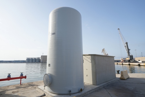 Port Tarragona posa en funcionament la seva primera dessaladora al moll de Rioja