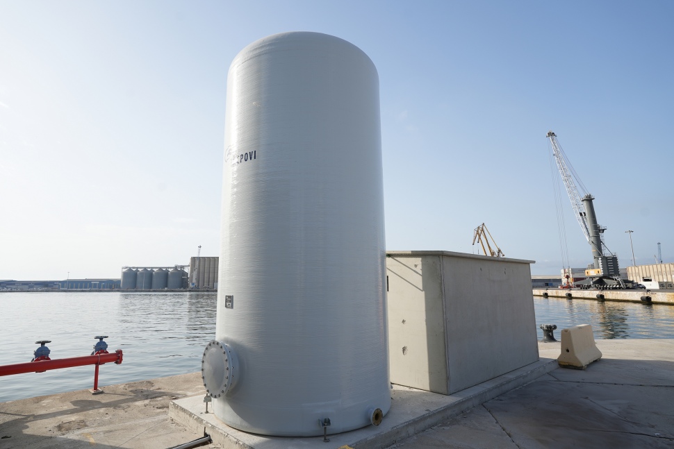 Port Tarragona posa en funcionament la seva primera dessaladora al moll de Rioja