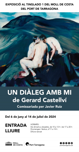 El Tinglado 1 obre les portes a una nova exposició ‘Un diàleg amb mi’ de l’artista montblanquí, Gerard Castellví
