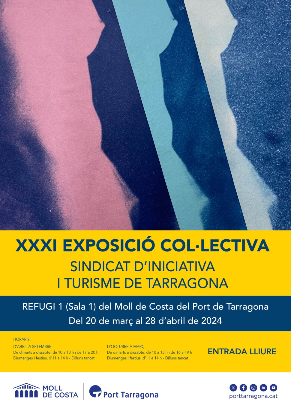Propera inauguració al Refugi 1 del Port Tarragona de la XXXI Exposició Col·lectiva Sindicat d’Iniciativa i Turisme de Tarragona
