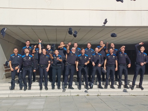 Sis nous agents de la Policia Portuària de Tarragona finalitzen la seva formació a l’Escola de Policia de Catalunya