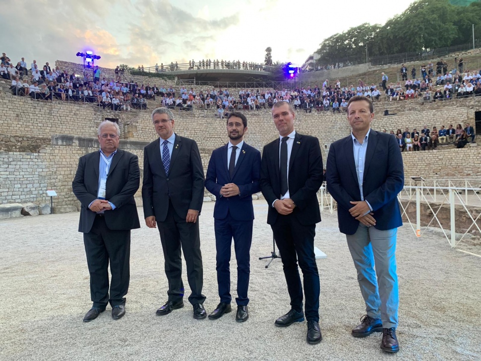 The world forest products transport symposium gets underway in Tarragona’s Amphitheatre