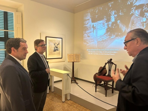 Port Tarragona i la Fundació Pau Casals estrenyen vincles per a difondre la figura i els valors del músic vendrellenc