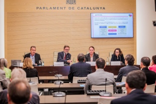 El Grup de treball de Logística Lleida/Tarragona de BCL es presenta al Parlament de Catalunya