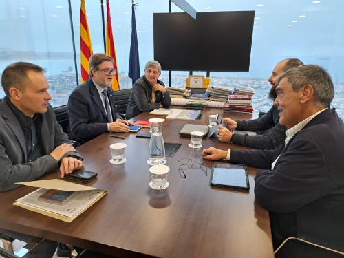 El president de Port Tarragona es reuneix amb el delegat del govern a les Terres de l’Ebre