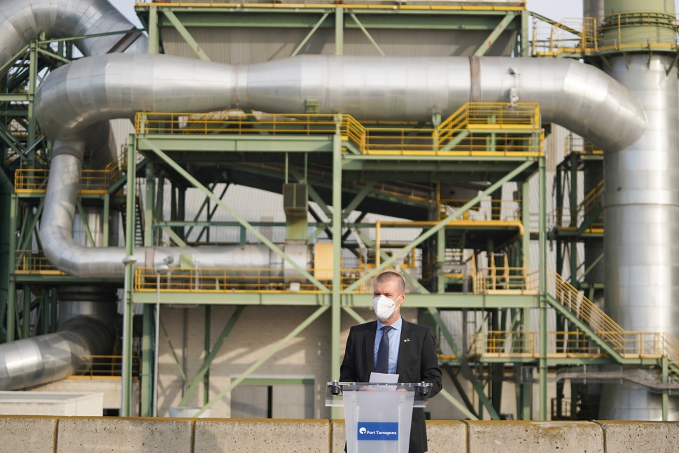 El Port de Tarragona desmantella una fàbrica de ciment d’acord amb el seu Pla de sostenibilitat