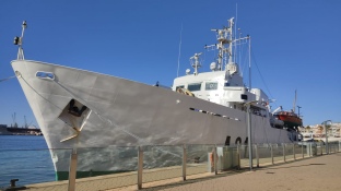 El Port de Tarragona rep un vaixell de l’Institut Hidrogràfic de la Marina