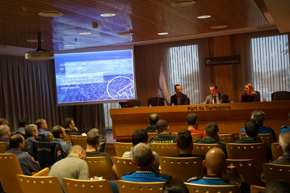 Jornada de difusió del pla d’autoprotecció del Port de Tarragona