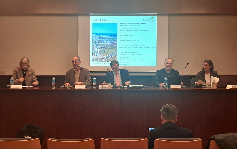 L’assemblea general de ChemMed reivindica polítiques industrials que estimulin la competitivitat del sector petroquímic