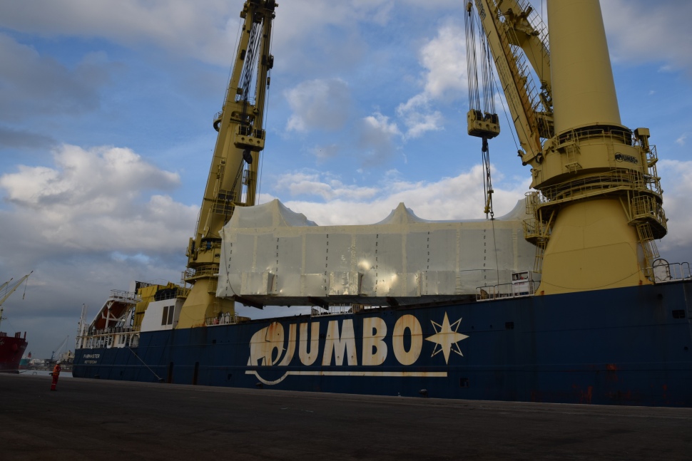 El Port de Tarragona exporta project cargo a Houston