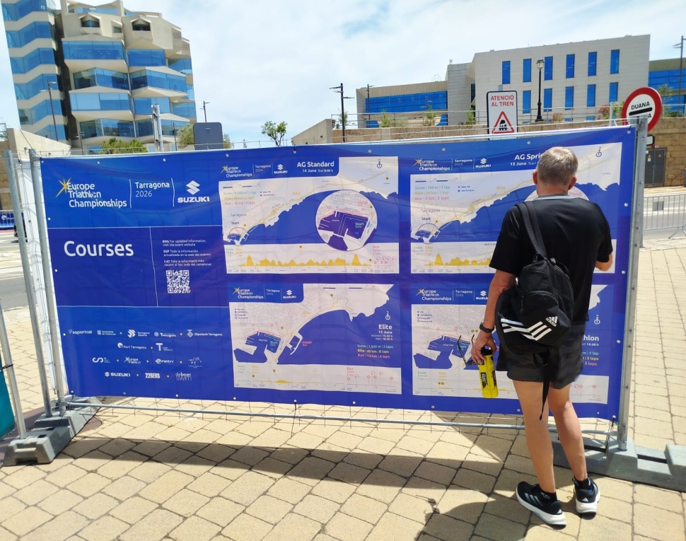 Afectacions de mobilitat al Port de Tarragona amb motiu del Campionat d'Europa de Triatló