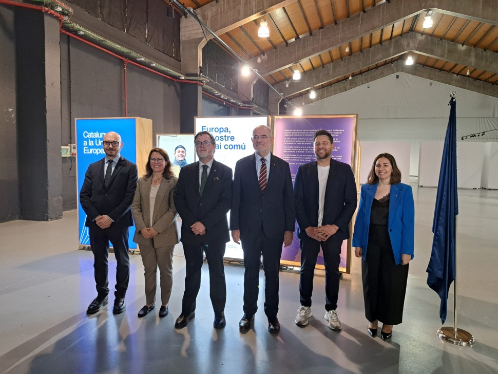 El conseller d’Unió Europa i Acció Exterior, Jaume Duch, visita Port Tarragona en la celebració del Dia d’Europa