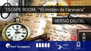 El Port de Tarragona publica l’escape room ‘El misteri de l’arxivera’, una innovadora activitat digital
