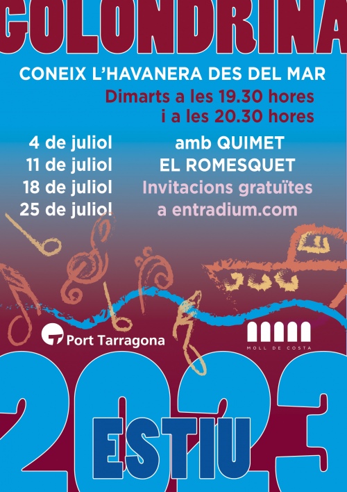 Les havaneres al Port: torna ‘Coneix l’havanera des del mar’ amb la Golondrina i un nou cicle d’havaneres a la Pèrgola del Serrallo
