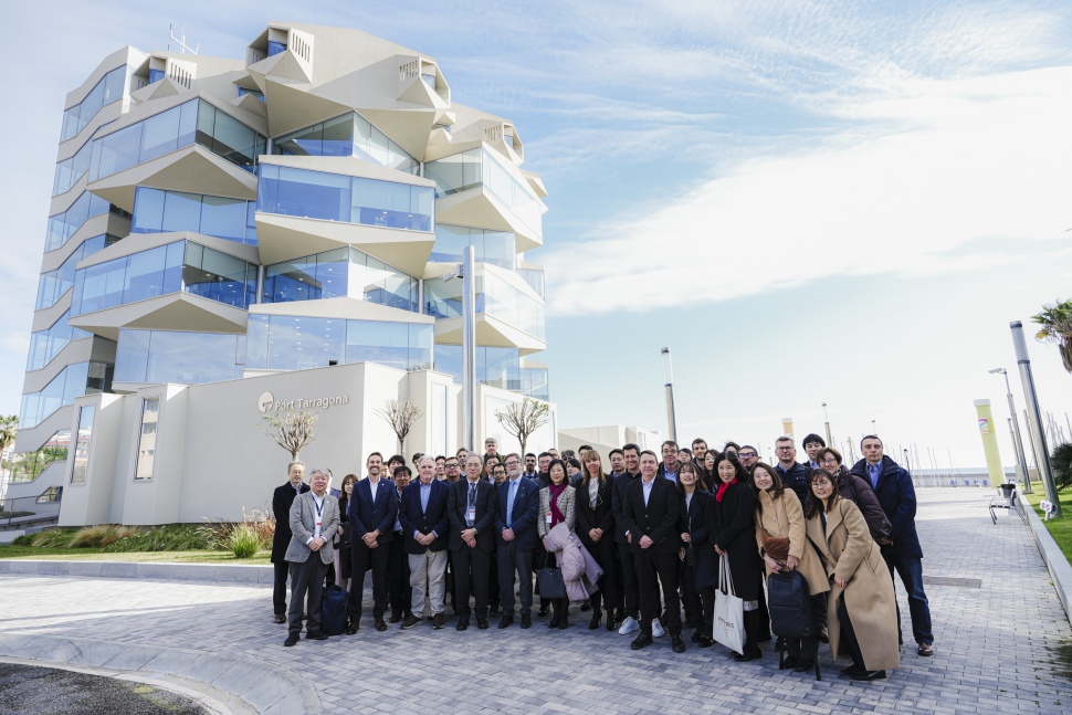 Una delegació d’empreses japoneses visita el Port de Tarragona