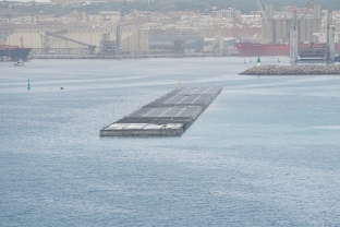 El moll de Balears del Port de Tarragona pren forma amb la col·locació de tots els caixons