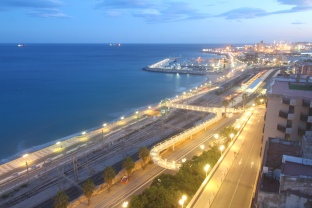 Inauguration of the Port Footbridge linking the sea and the Port to the city