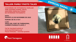 L’Arxiu del Port Tarragona organitza un taller gratuït sobre fotografia familiar