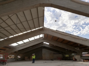 Una vidriera deixarà entreveure l’interior del Museu del Port i funcionarà com a reclam per als vianants