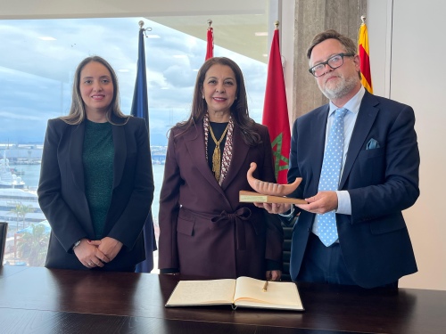 L’ambaixadora del Marroc visita Port Tarragona