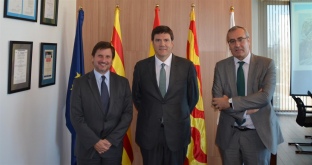 El ministre de Transport i Telecomunicacions de Xile coneix el Port de Tarragona