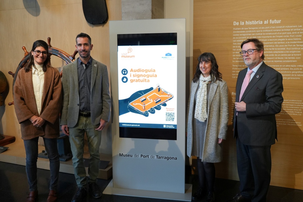 El Museu del Port de Tarragona millora l’experiència dels visitants amb una nova audioguia
