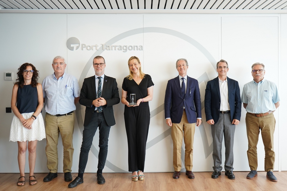 El Port Tarragona rep la visita de la Consellera d’Economia d’Aragó