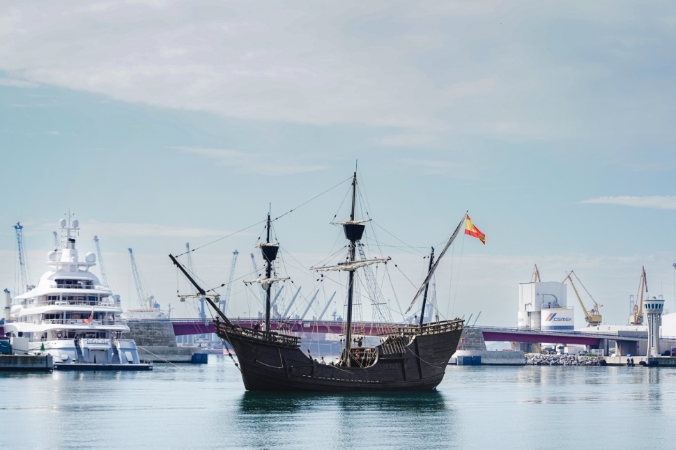 La rèplica de la Nao Victoria arriba a Port Tarragona