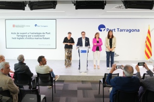 Port Tarragona i la Generalitat de Catalunya s&#039;alien per reforçar el posicionament de Tarragona com a futur hub d&#039;eòlica marina flotant