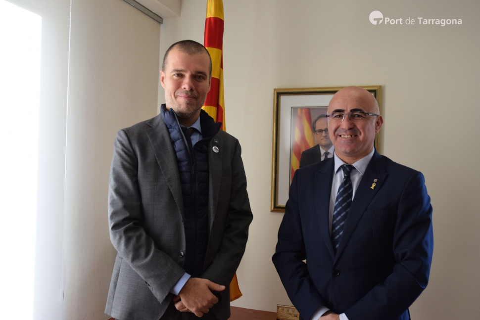 El presidente del Port visita al delegado del Govern en Tarragona