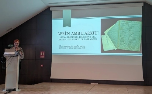 L’Arxiu del Port presenta la seva proposta educativa i divulgativa en unes jornades tècniques