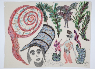L’obra de l’artista Josefa Tolrà que es va mostrar al Moll de Costa exposada a la Biennal de Venècia