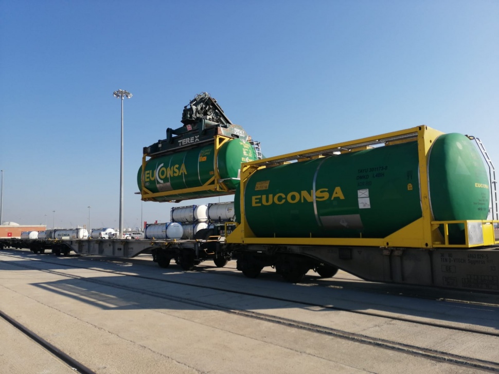 El Port Tarragona inicia la seva primera ruta ferroviària regular multiclient