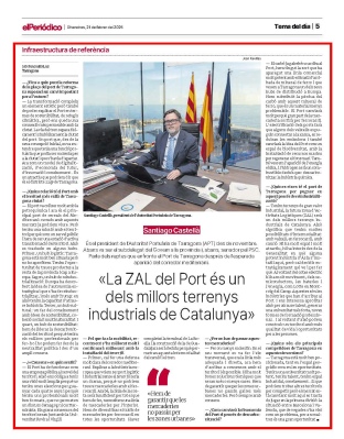 Els mercats internacionals es fixen el Port de Tarragona - El Periódico 21 de Febrer de 2025