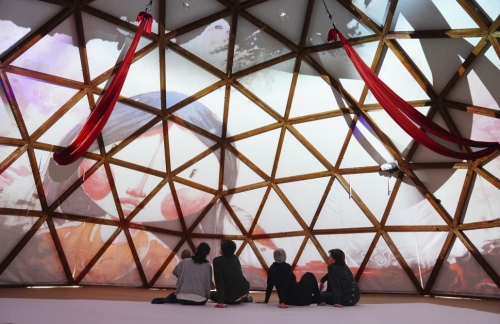 La Cúpula immersiva dedicada a la sostenibilitat s’instal·la novament al Refugi 1 del Port de Tarragona