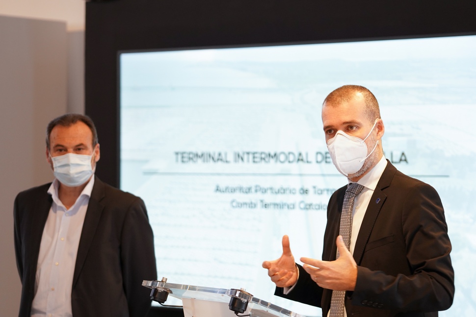 Combi Terminal Catalonia and the Port of Tarragona sign a memorandum of understanding to invest in and operate the Intermodal Terminal of La Boella