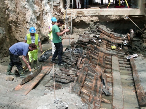 El Museu del Port ofereix una conferència sobre la troballa dels derelictes de la plaça dels Carros