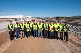 Recta final de les obres de la PortTarragona Terminal Guadalajara-Marchamalo