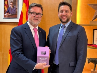 Santiago Castellà visita l’Ajuntament de Tarragona com a nou president del Port