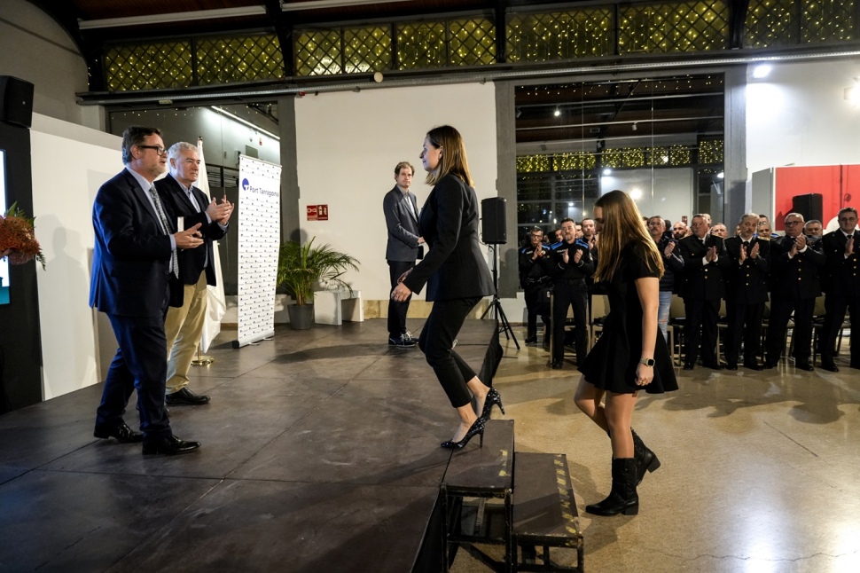 Celebració al Tinglado 1 de la desena edició del Dia de la Policia Portuària del Port Tarragona